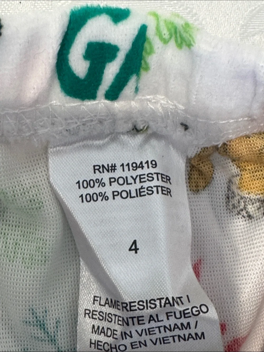 🎄Feelin' Grinchy Green Kids Pajama Set. Size 4